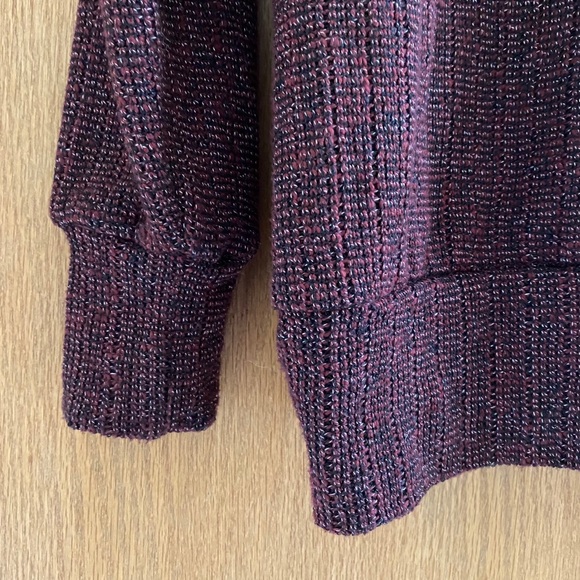 TOPSHOP • Oversized Knit Turtleneck Sweatshirt - Size 4 - Picture 8 of 12